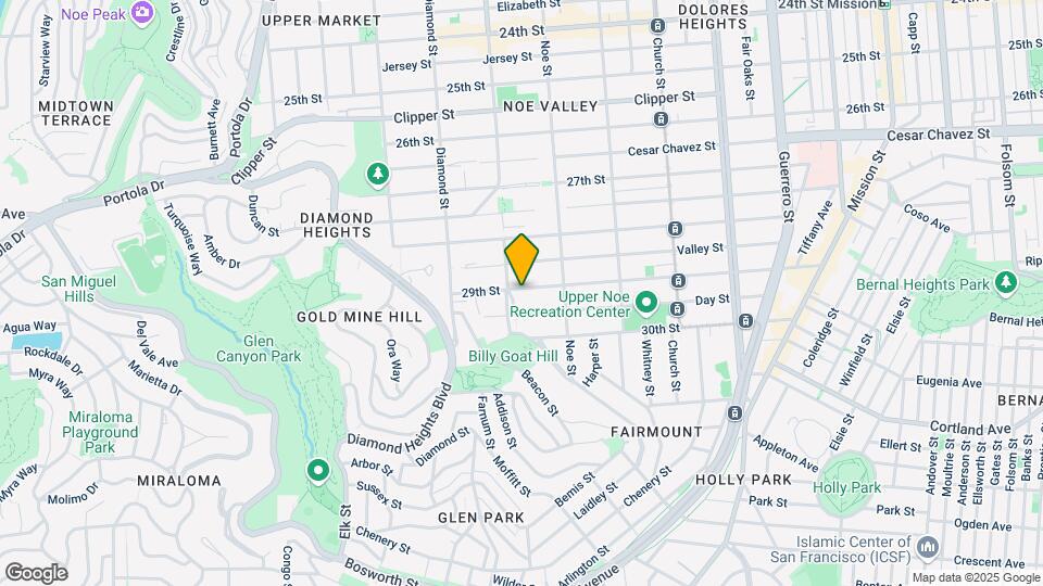 583-585 29th St Map and Location Details