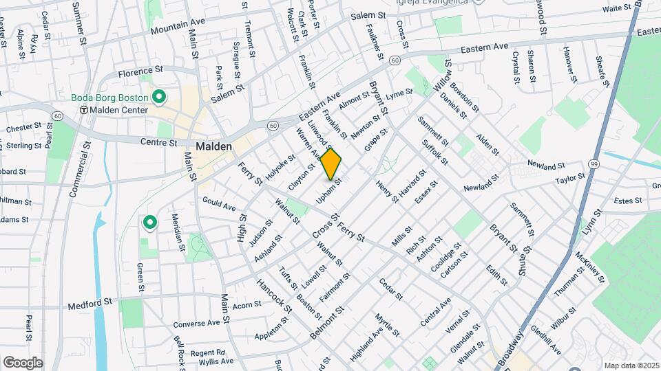36 Upham St, Unit 1 Mapa y Detalles de la Ubicación