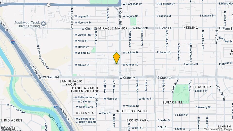 2445 N Oracle Rd Mapa y Detalles de la Ubicación