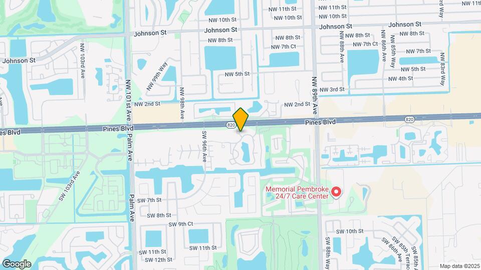 9457 Palm Cir N Map and Location Details