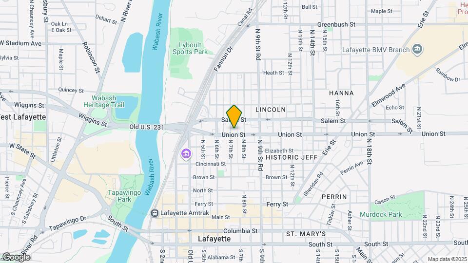 803-805 N 7th St Map and Location Details