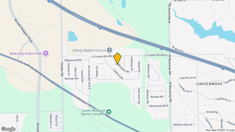 4418 Windsor Rd Map and Location Details