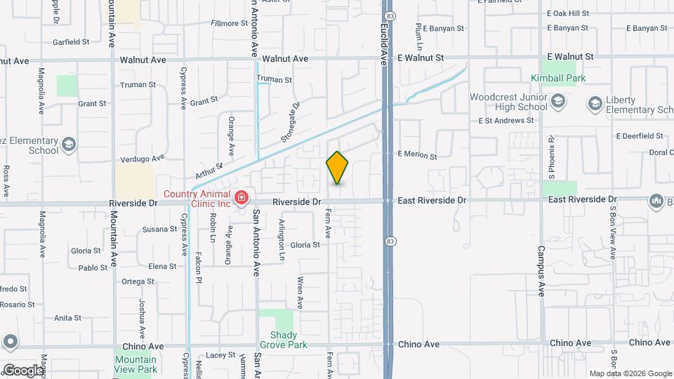 2960 S Via Belamaria Map and Location Details