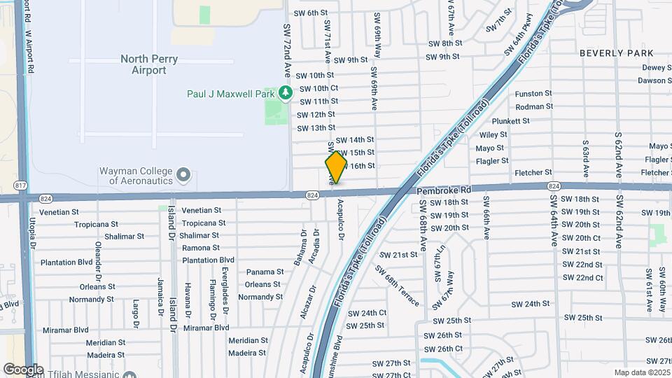 7041 Pembroke Rd Mapa y Detalles de la Ubicación