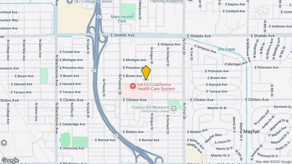 2811 E Harvard Ave Mapa y Detalles de la Ubicación