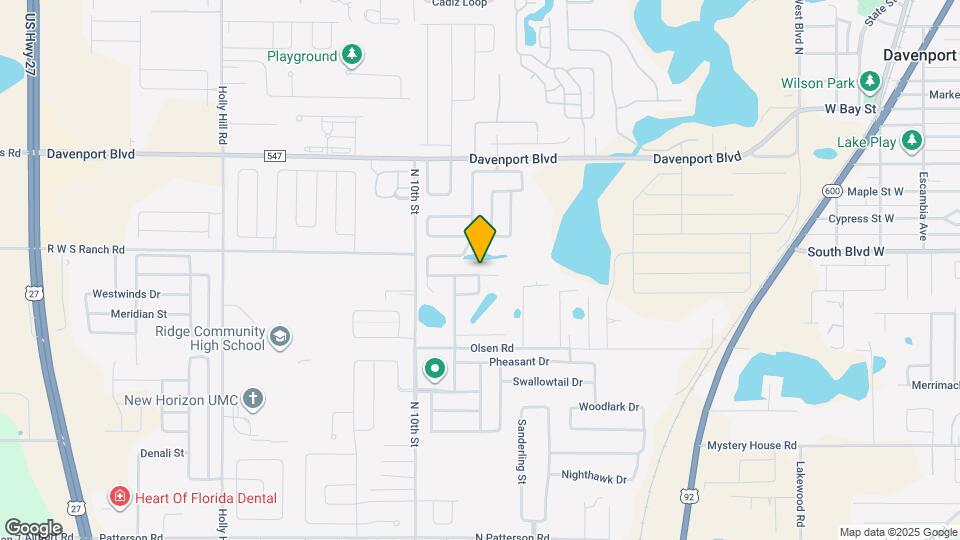 308 Highland Meadows Dr Map and Location Details