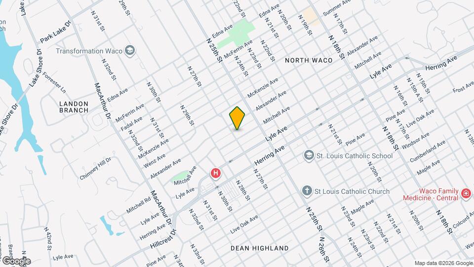 2633 Mitchell Ave Map and Location Details