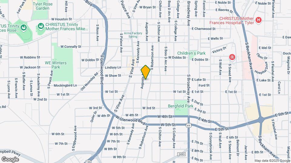 605 Mockingbird Ln Mapa y Detalles de la Ubicación