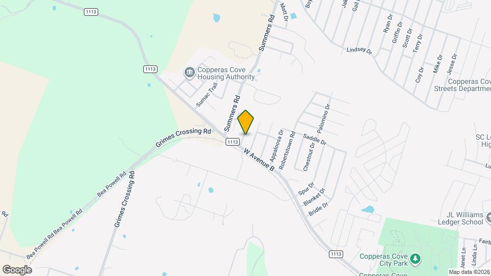 208 Mesquite Cir Map and Location Details