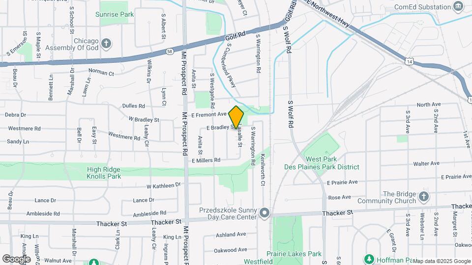 510 Lasalle St Map and Location Details