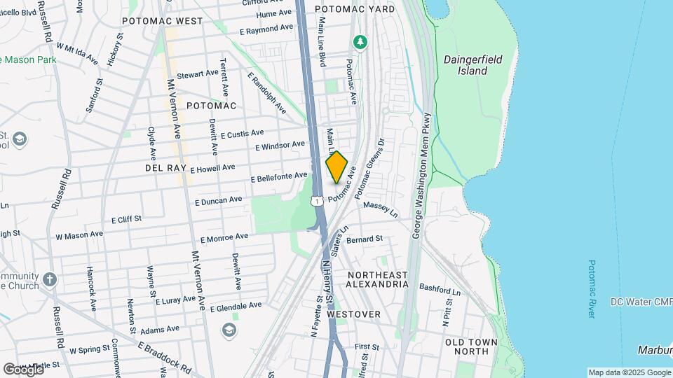 1911 Main Line Blvd Mapa y Detalles de la Ubicación