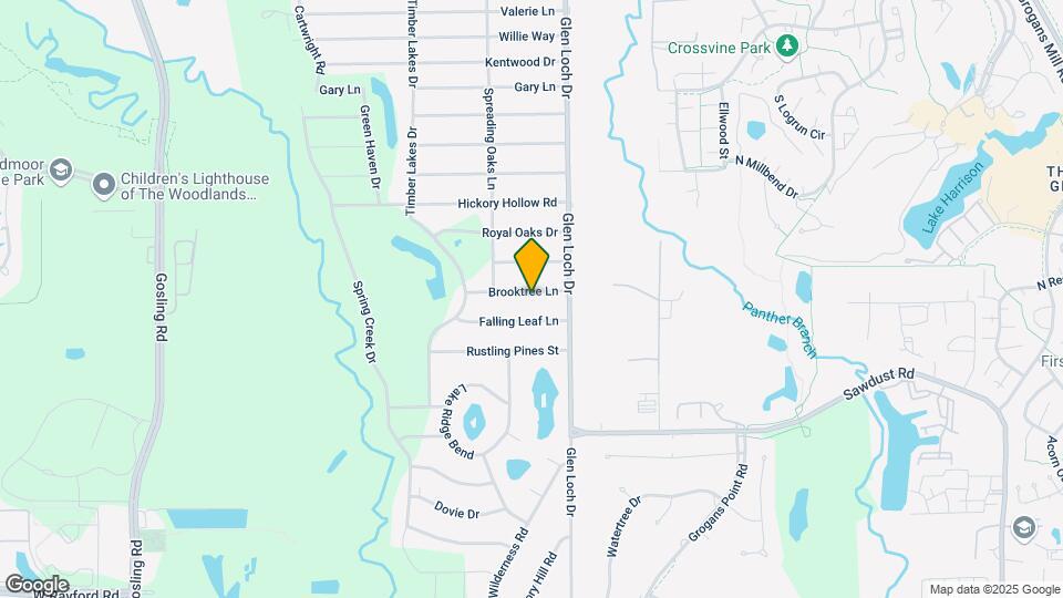 3223 Brooktree Ln Map and Location Details