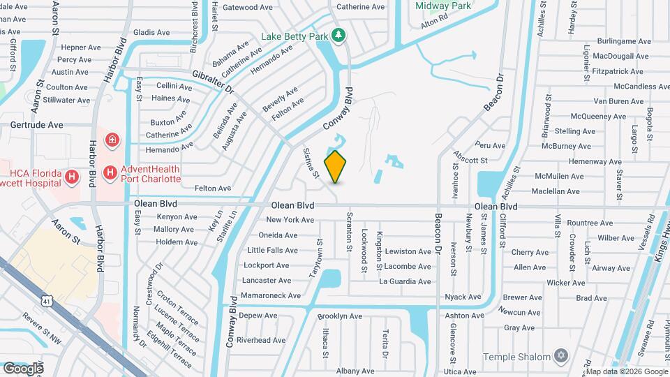 2540 Sistina St Map and Location Details