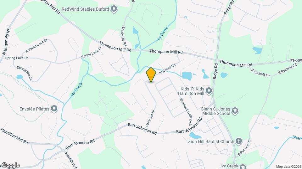 3925 Bradford Walk Trail Map and Location Details