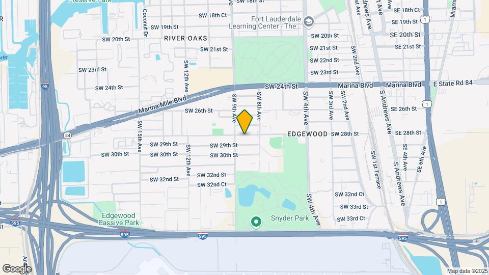 830 SW 28th St Map and Location Details