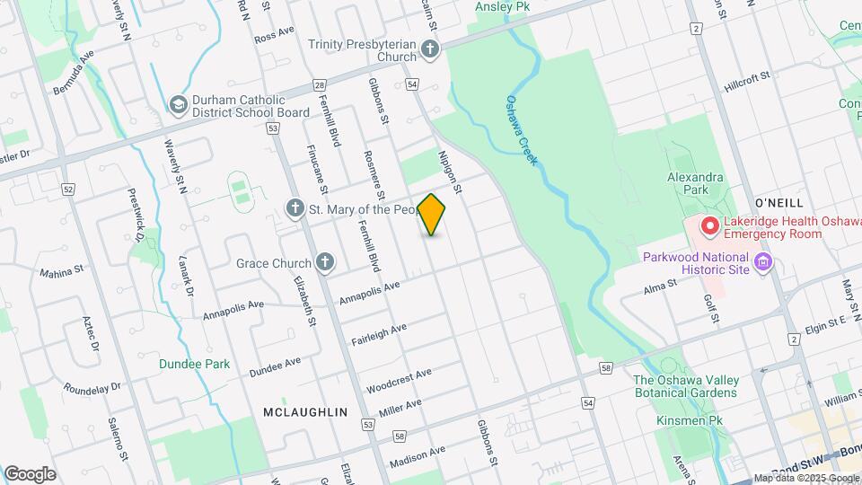 439 Gibbons St Map and Location Details