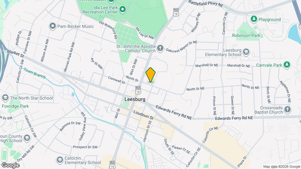 18 North St NE Map and Location Details