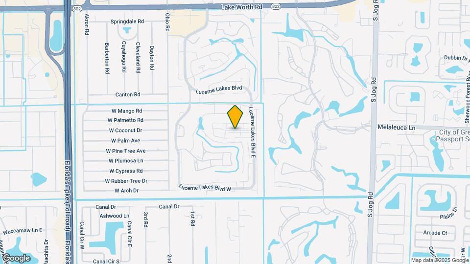 7226 Golf Colony Ct, Unit 201 Map and Location Details