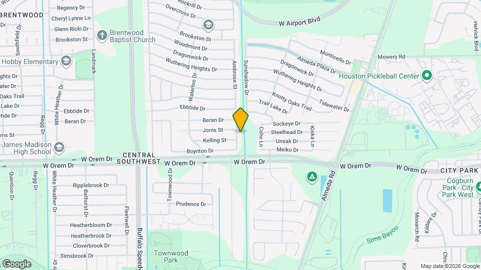 13543 Ambrose St Map and Location Details