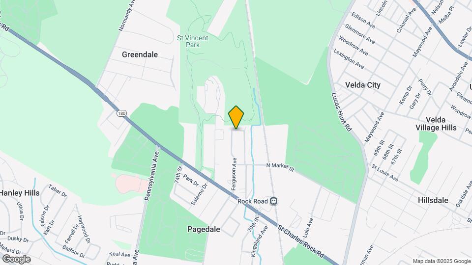 7114 Curtis Ave Map and Location Details