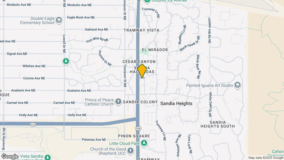 789 Tramway Pl NE Map and Location Details