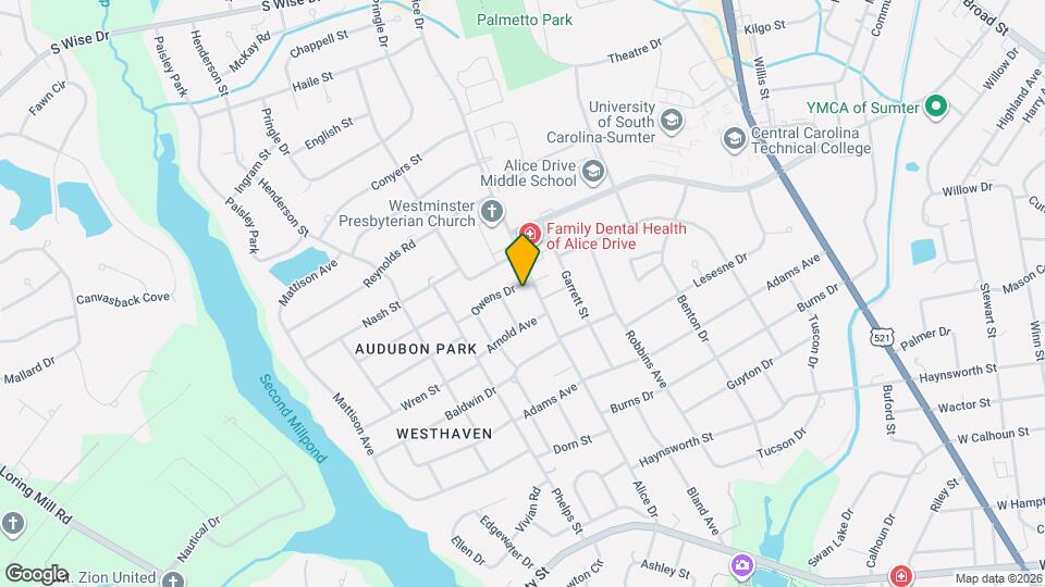 406 Owens Dr Map and Location Details