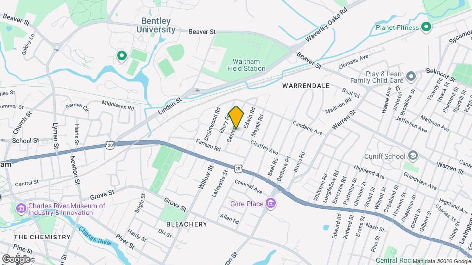 43 Canterbury Rd Map and Location Details