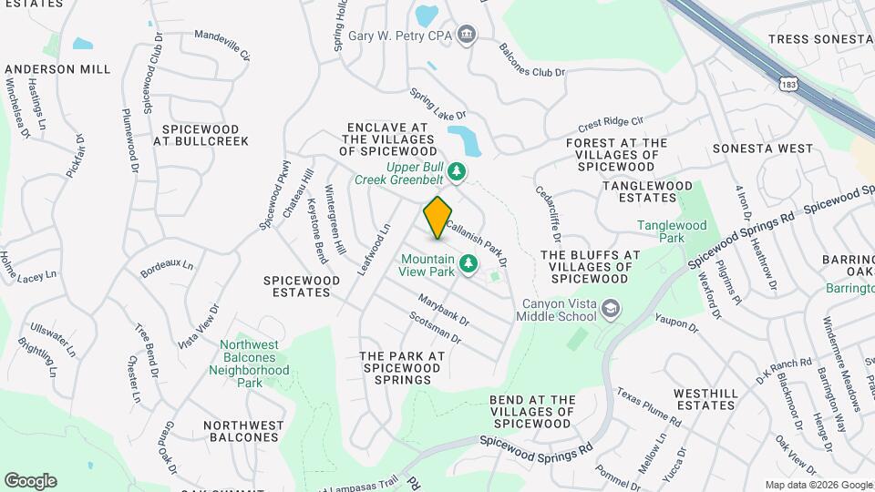 9101 Middlebie Dr Map and Location Details