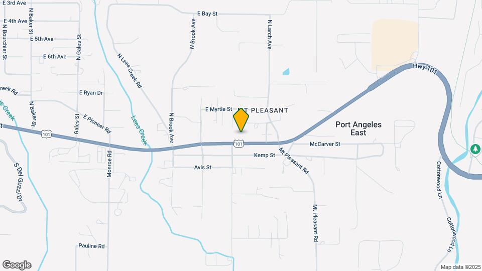 2909 E Hwy 101 Map and Location Details
