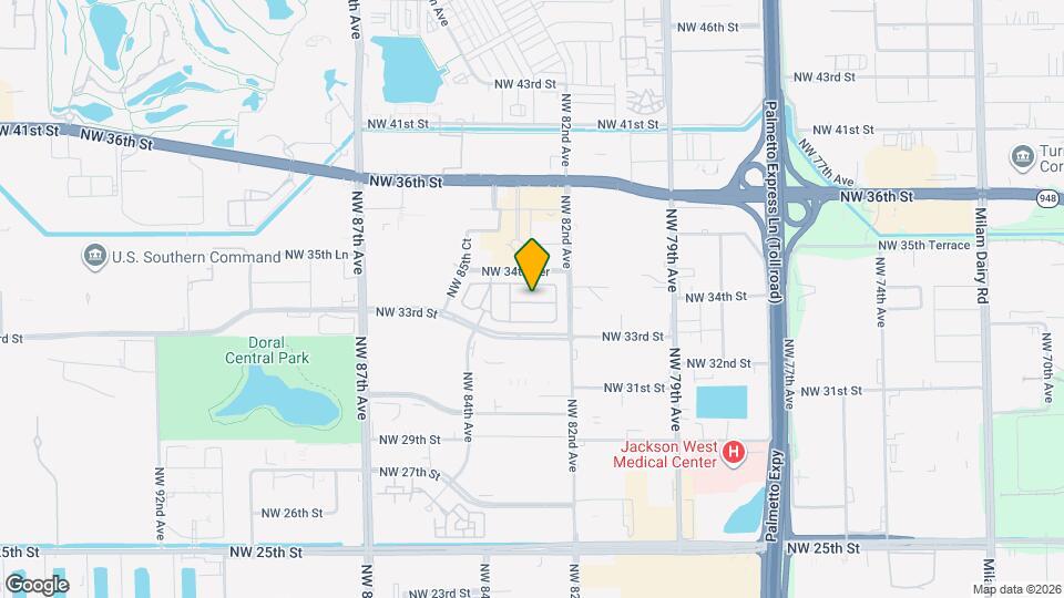 8259 NW 34th St Map and Location Details