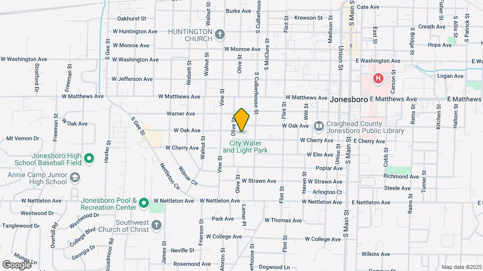 730 W Cherry Ave Map and Location Details