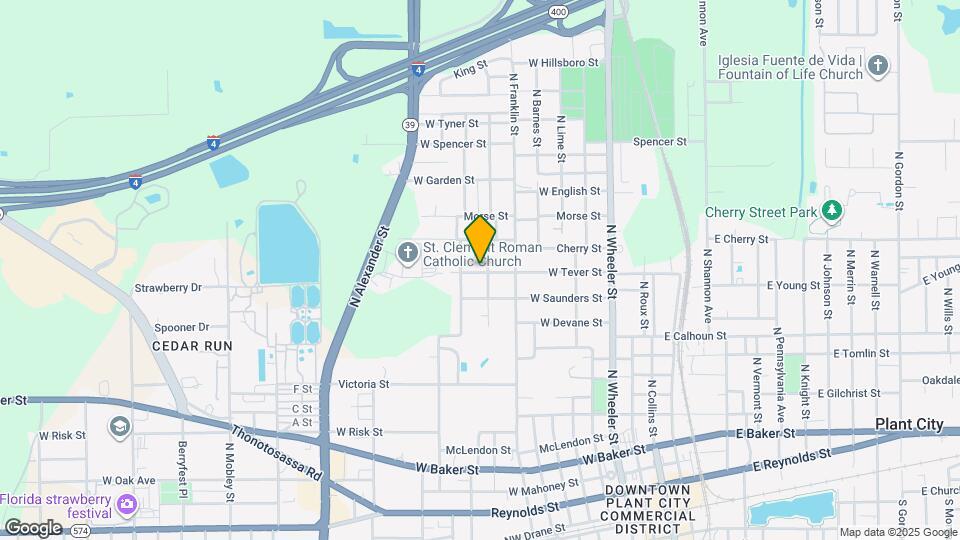 1101 N Burton St Map and Location Details