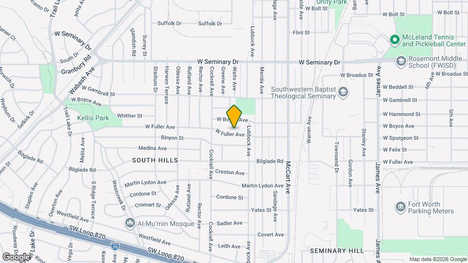 2800 W Fuller Ave Map and Location Details