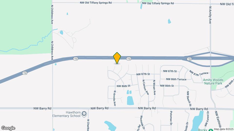 8737 N Arcola Ct Map and Location Details