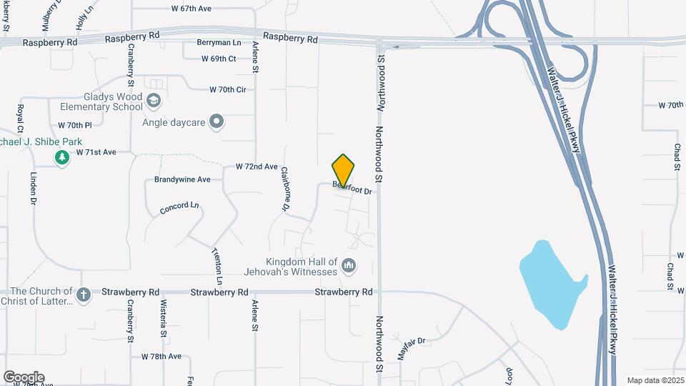 7300 Woburn Cir Map and Location Details