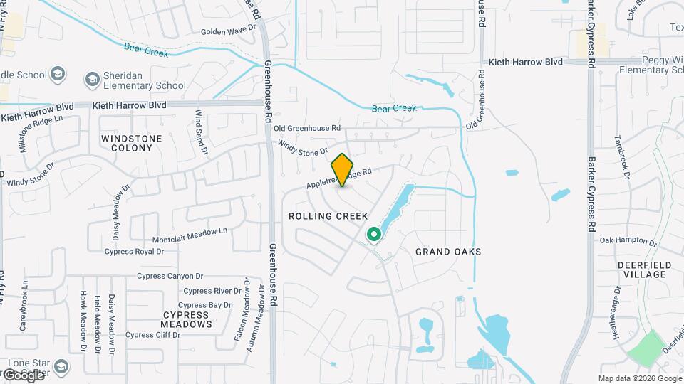 4718 Wild Bluebonnet Way Map and Location Details