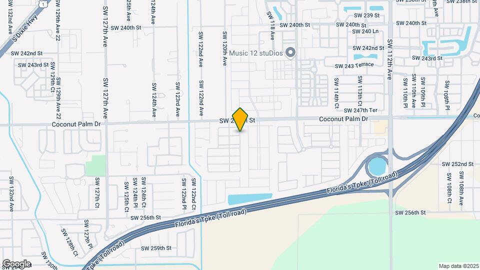 11273 SW 249th St Map and Location Details