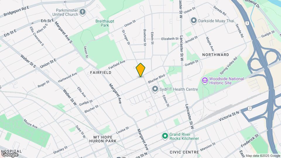 575 Guelph St Map and Location Details