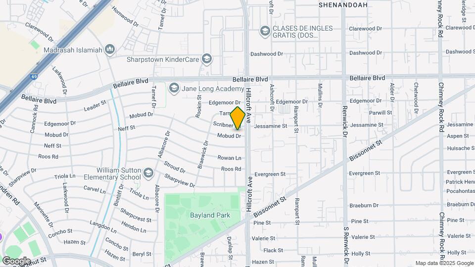 6314 Mobud Dr Map and Location Details