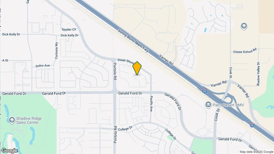 74500 Xander Ct Map and Location Details