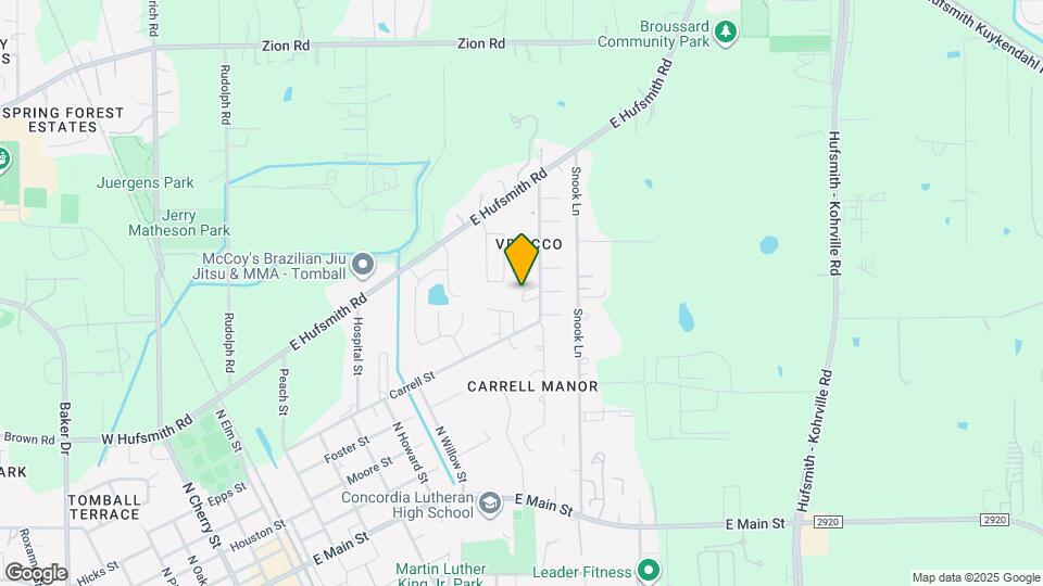 1121 Lovett St Map and Location Details