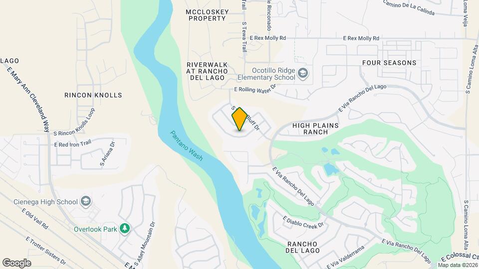 10463 S Cutting Horse Dr Mapa y Detalles de la Ubicación