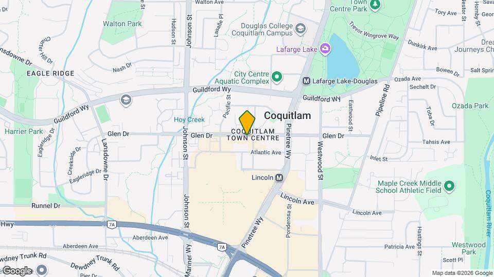 2968 Glen Dr, Unit 605 Map and Location Details