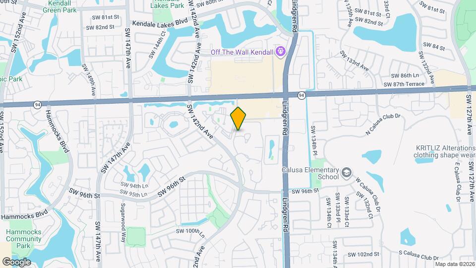 14043 SW 91st Terrace Map and Location Details