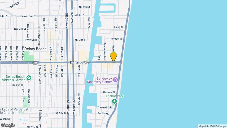 1200 E Atlantic Ave Map and Location Details