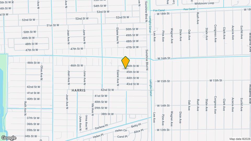 2610 45th St W Mapa y Detalles de la Ubicación