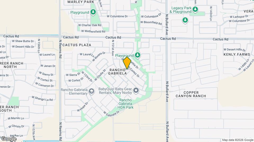 14958 W Cameron Dr Map and Location Details