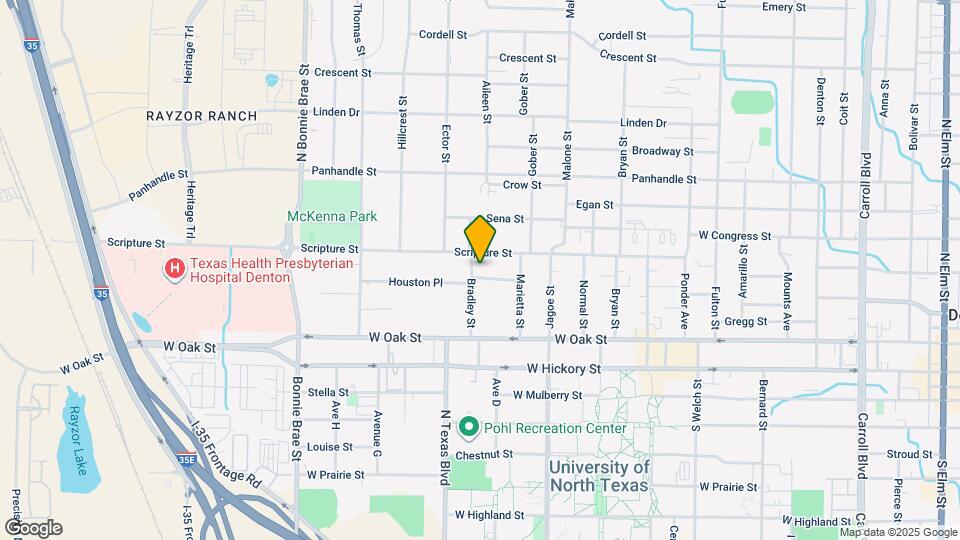 1916 Houston Pl Map and Location Details
