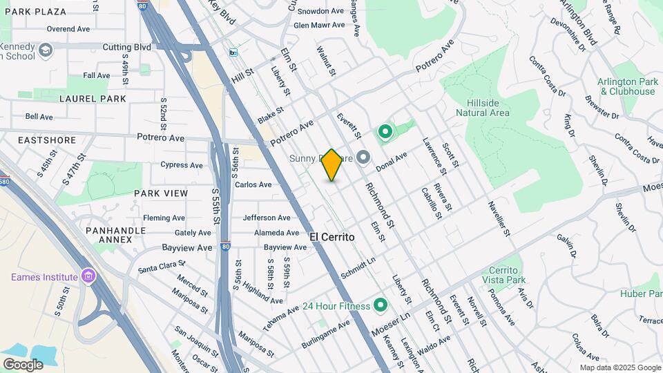 1401 Liberty St Mapa y Detalles de la Ubicación