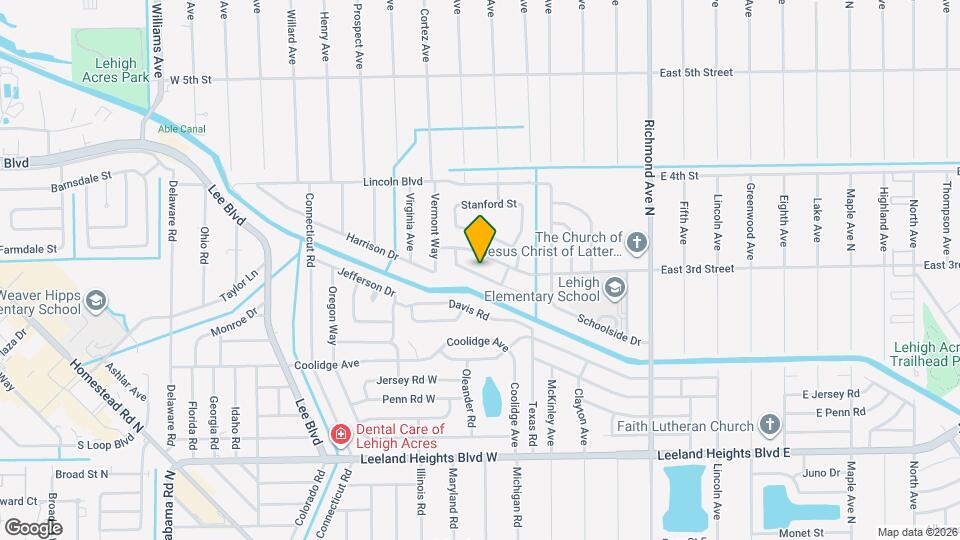 117 Stetson St Map and Location Details